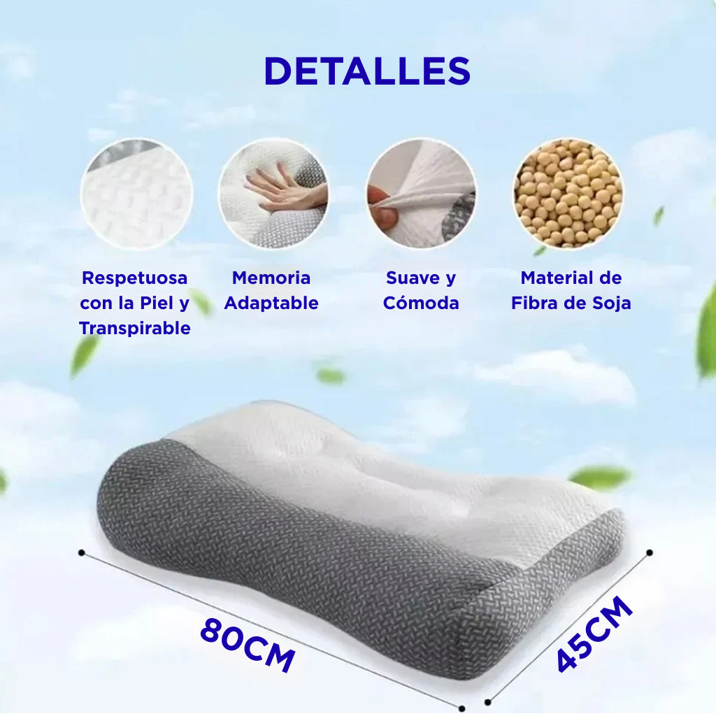 Despierta Sin Dolores -  Almohada Cervical ConfortSleep®