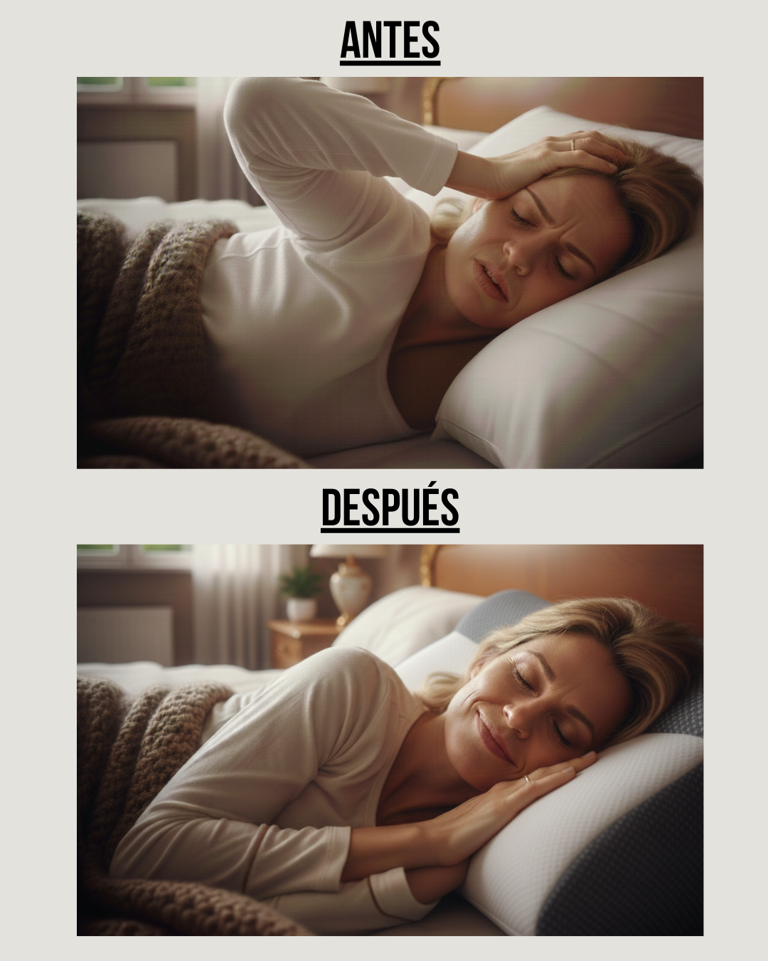 Despierta sin dolores - Soreli Almohada Cervical