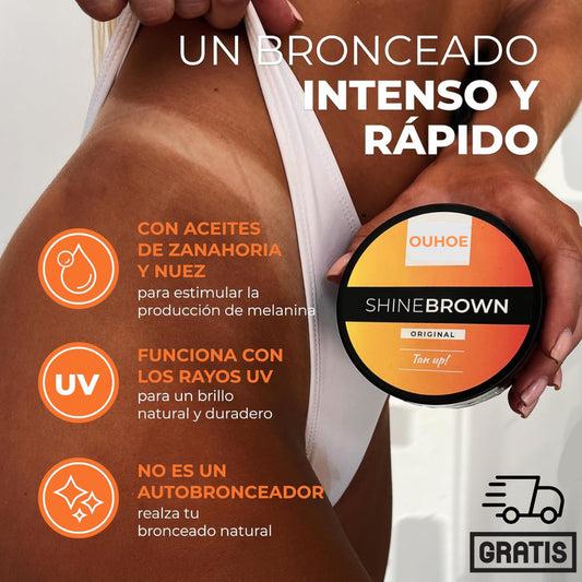 Consigue un Bronceado de Verano en Minutos | ShineBrown™