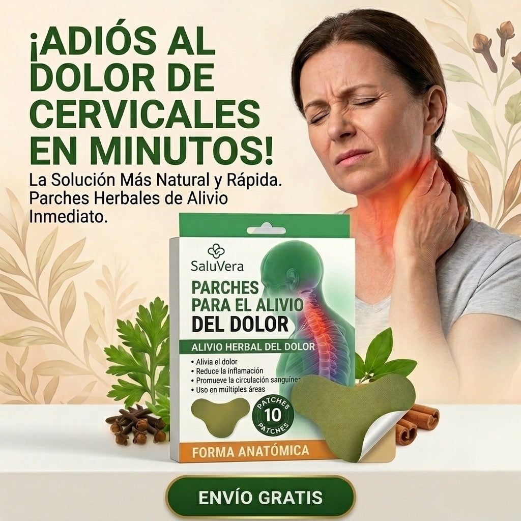CerviCalm™ | Alivio Cervical Inmediato Hasta 12 Horas